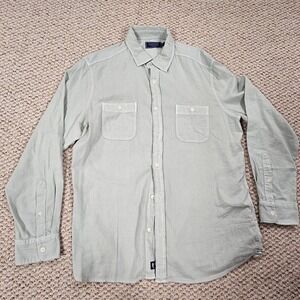 Vineyard Vines Mens Chambray Long Sleeve Button Down Shirt‎ Size L